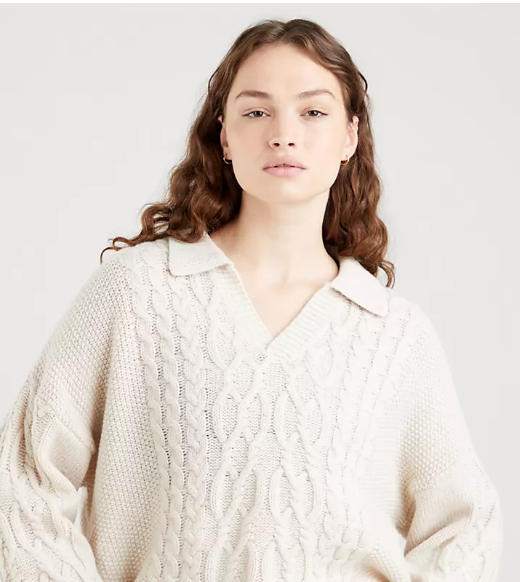 levis muir fisherman sweater shearling levis muir fisherman sweater shearling
